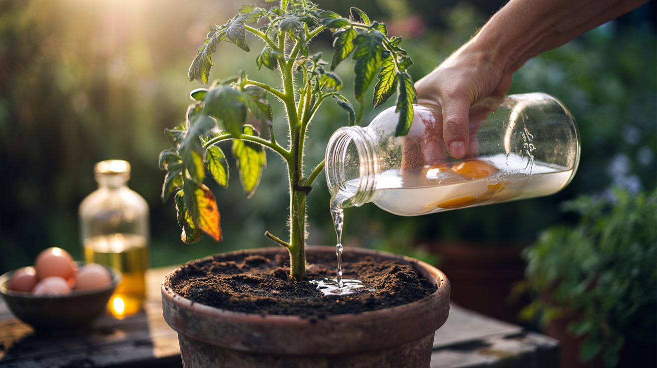 Eggshell Plant Rejuvenation: How calcium shocks roots back to life in 3 minutes