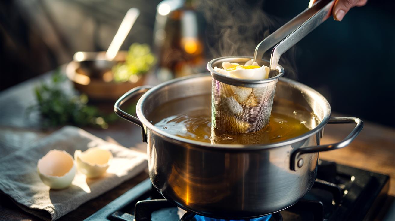 Flavour Boost Dishes with Eggshells: How calcium enhances broth intensity in just 5 minutes