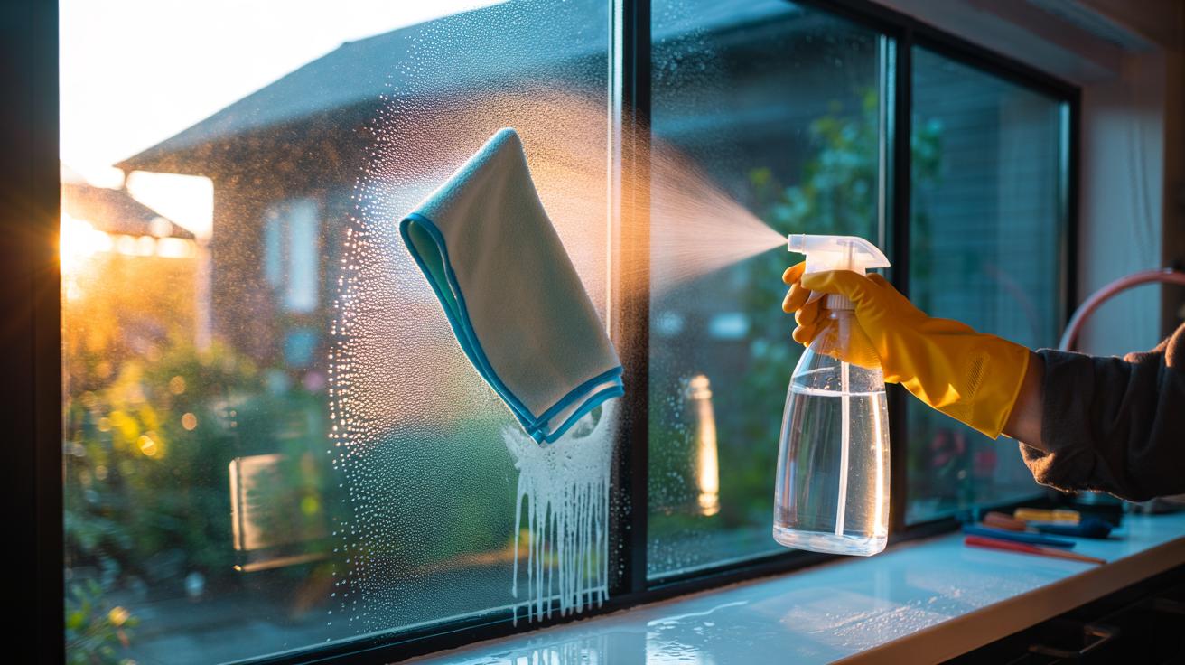 Streak-Free Glass Cleaning with Vinegar: How this quick solution eliminates smudges in 2 minutes